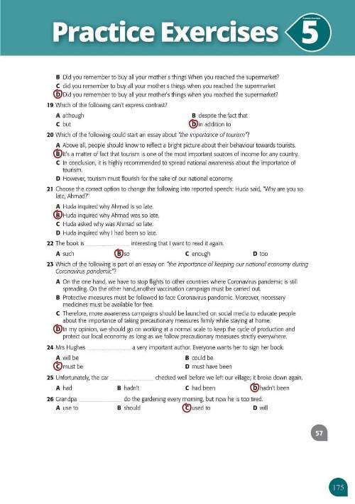 إجابات امتحانات الوورك بوك فى اللغة الإنجليزية للصف الثالث الثانوى الترم الثاني 2022	 | ثابت يوسف | English الصف الثالث الثانوى الترمين | طالب اون لاين