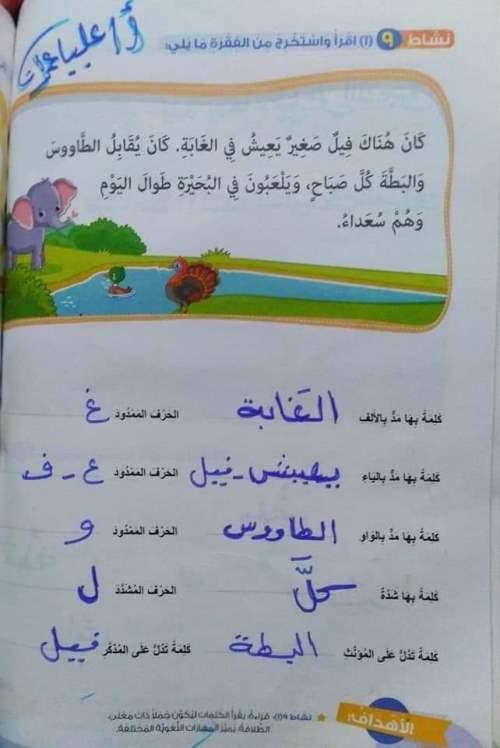 خطوات تغليف الكتاب المدرسي هي: