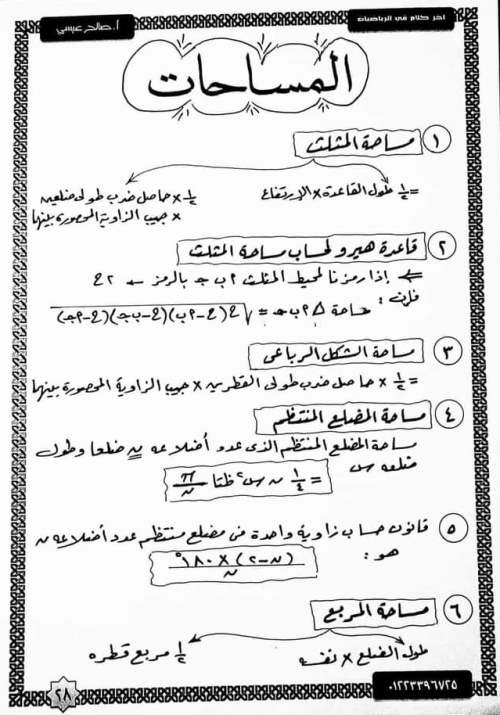 ثيم رياضيات