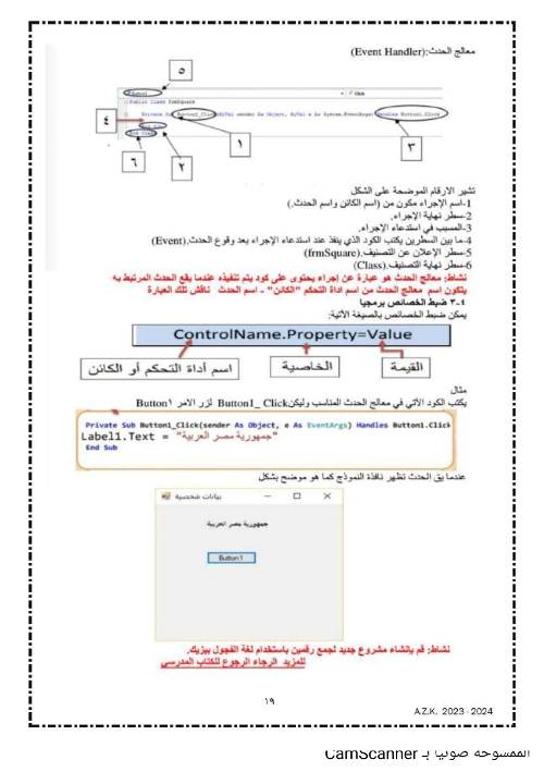 مراجعة ليلة الامتحان فى الحاسب الالي للصف مدرس دوت كوم