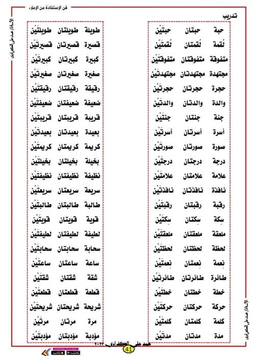 مدرس دوت كوم تعلم الإملاء بسهولة مع مذكرة الإملاء الهادفة للمرحلة الإبتدائية أ/محمد علي الكفراوى	