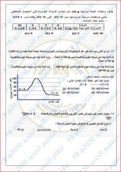 مدرس دوت كوم نماذج امتحانات الوزارة الاسترشادية للصف الاول الثانوى عربي ولغات الترم الثانى 2024 pdf	
