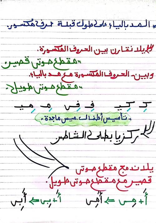 مدرس اول خطوات تأسيس الطفل في اللغة العربية أ/ ماجدة	