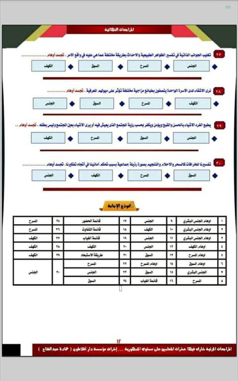 مدرس دوت كوم مراجعة منطق للثانويه العامه