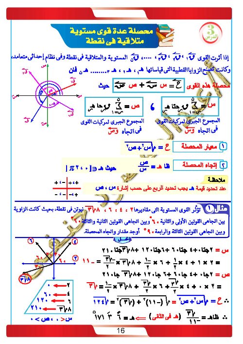 مدرس دوت كوم مذكرة في الرياضيات التطبيقية  الصف الثانى الثانوى الترم الاول