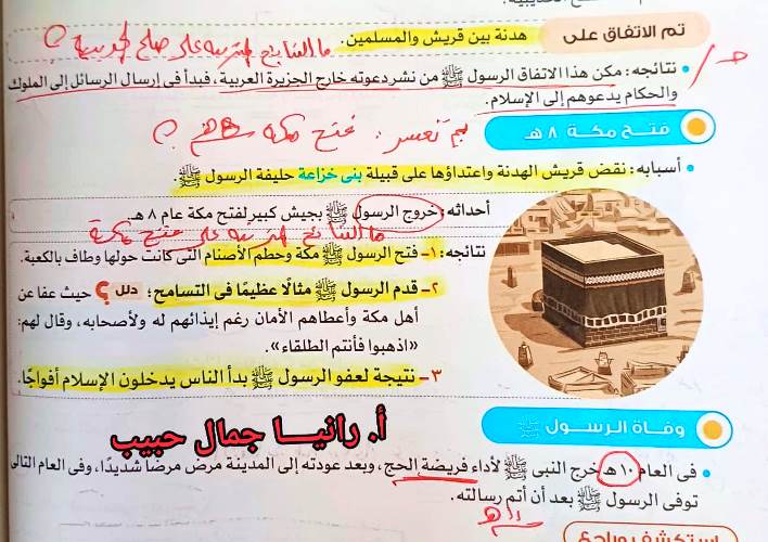 مدرس اول مذكرة فى مادة الدراسات الاجتماعية الصف السادس الابتدائى الترم الاول أ/ رانيا جمال حبيب