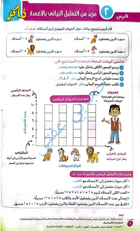 مدرس دوت كوم مذكره في الرياضيات الصف الثالث الابتدائي الترم الاول 