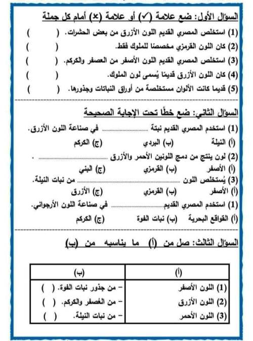 مدرس دوت كوم مذكرة مهارات مهنية الصف الخامس الابتدائى الترم الاول 