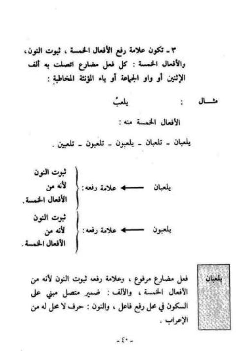 مدرس دوت كوم مذكرة فى طريقة الاعراب فى اللغة العربية 