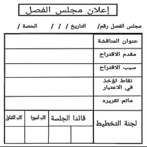 مدرس اول تحضير التوكاتسو للصفوف من الأول إلي السادس الابتدائى الترم الاول أ/ وفاء الغرباوي