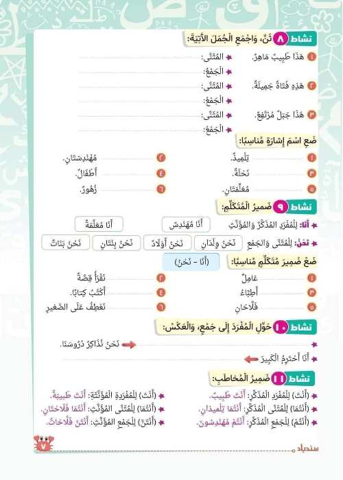 مدرس دوت كوم مراجعه في اللغة العربية للصف الرابع الابتدائي الترم الاول أ/ امنه ابوزياد