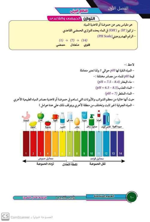 مدرس اول الدرس الأول فى العلوم المتكاملة الصف الاول الثانوى الترم الاول أ/ محمد الباسل