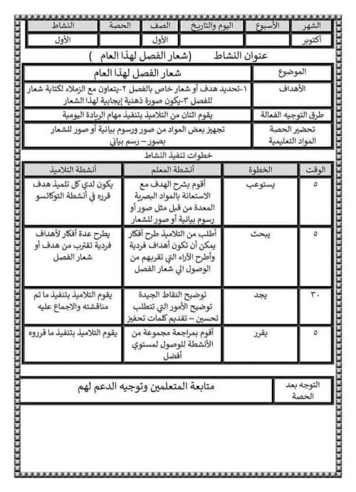 مدرس اول تحضير مادة التوكاتسو  لجميع صفوف المرحلة الابتدائية أ/ محمد جبر