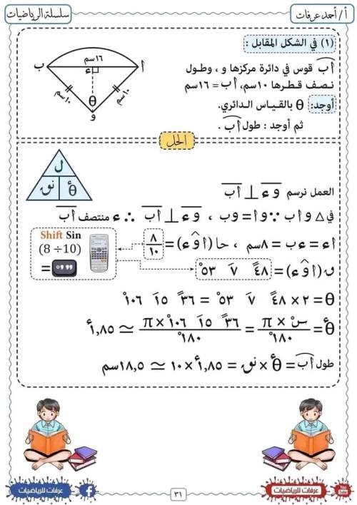 مدرس دوت كوم مذكره في الرياضيات الصف الاول الثانوي الترم الاول أ/ احمد عرفات