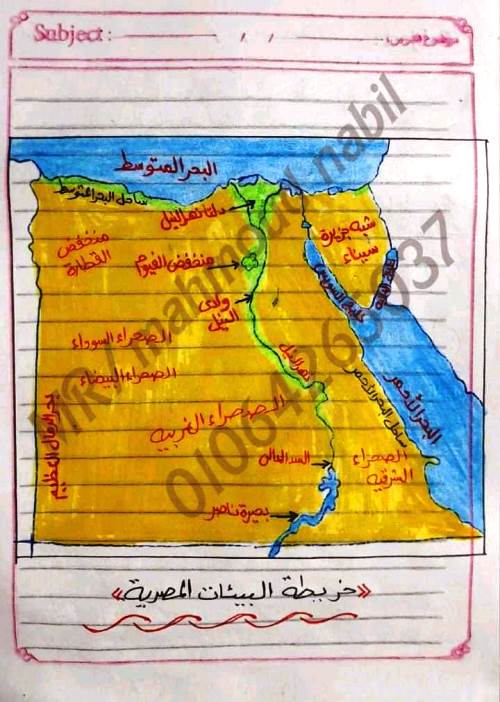 مدرس اول مذكرة فى مادة الدراسات الاجتماعية الصف الرابع الابتدائى الترم الاول أ/ محمود نبيل 