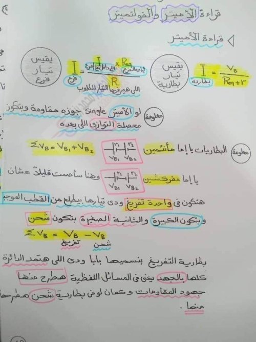 مدرس اول مراجعه في ماده الفيزياء الصف الثالث الثانوي  ( الجزءالثاني)