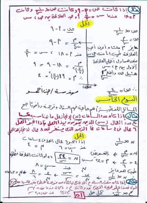 مدرس اول شيتات شرح منهج الجبر (الجزء الثالث ) للصف الثالث الإعدادي الترم الاول أ/ جنى احمد