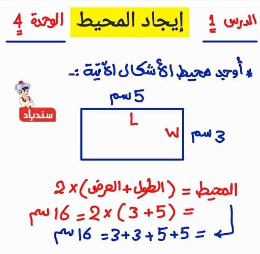 مدرس دوت كوم أهم مسائل وأفكار في الرياضيات الصف الرابع الابتدائي المنهج الجديد 