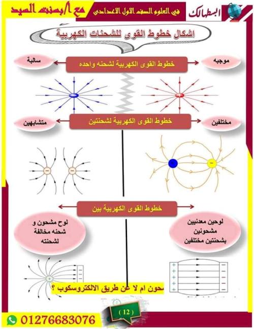 مدرس اول مراجعه شهر نوفمبر في العلوم اللصف الاول الاعدادي أ/ بسنت السيد