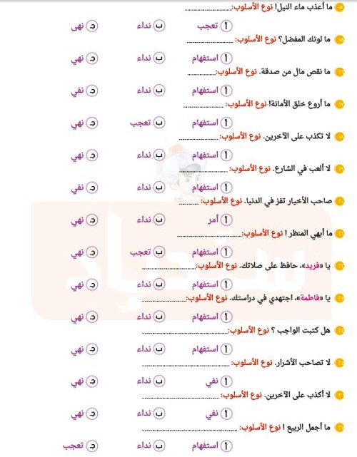 مدرس اول مراجعة شهر نوڤمــبر فى اللغة العربية (الجزء الاول) الصف الثالث الابتدائى الترم الاول 