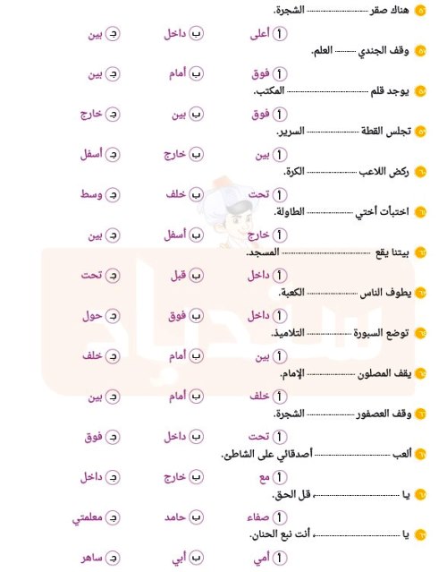 مدرس اول مراجعة شهر نوڤمــبر فى اللغة العربية (الجزء الاول) الصف الثالث الابتدائى الترم الاول 